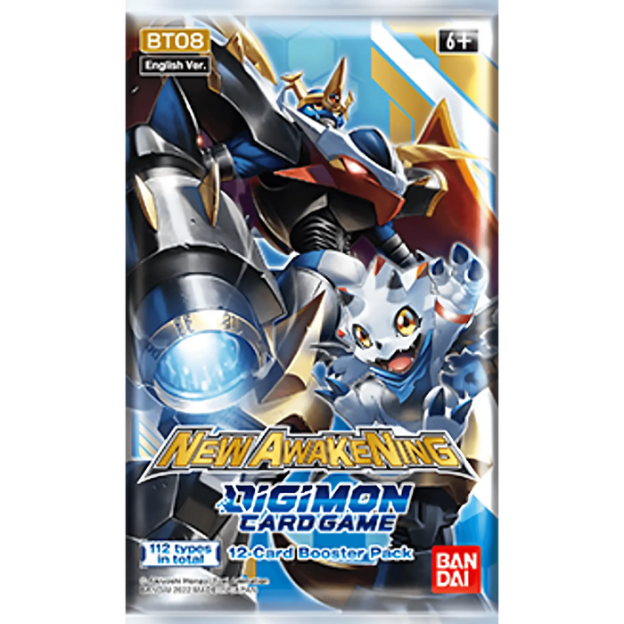 Digimon Card Game: New Awakening (BT08) - Booster Pack - EternaCards