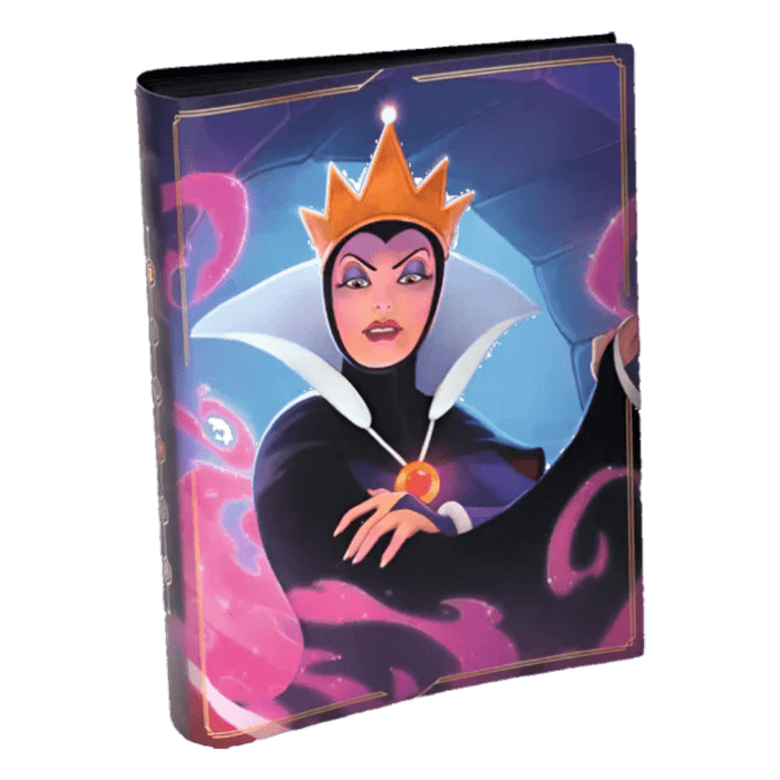 Disney - Lorcana TCG - Lorebook - Evil Queen 4 - Pocket Portfolio - EternaCards