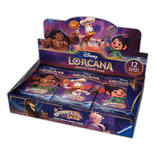 Disney - Lorcana TCG - Shimmering Skies - Booster Box (24 Packs) - EternaCards