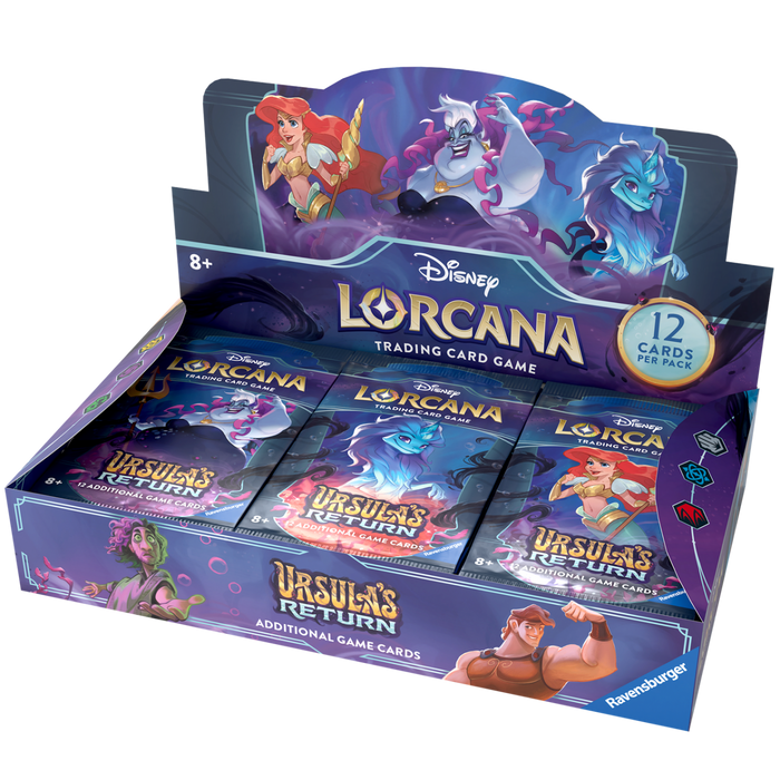 Disney - Lorcana TCG - Ursula’s Return - Booster Box (24 Packs) - EternaCards