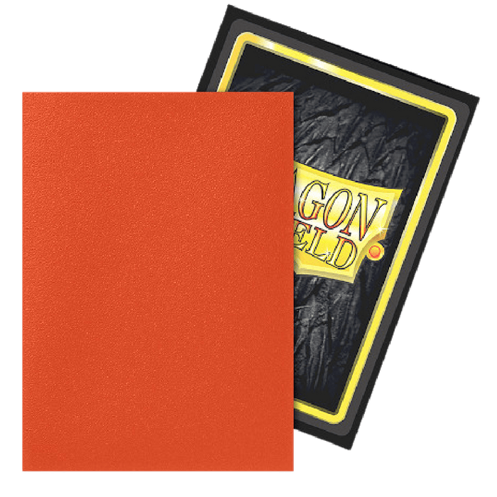 Dragon Shield Dual Matte Standard Size Sleeves - Ember (100 Pack) - EternaCards