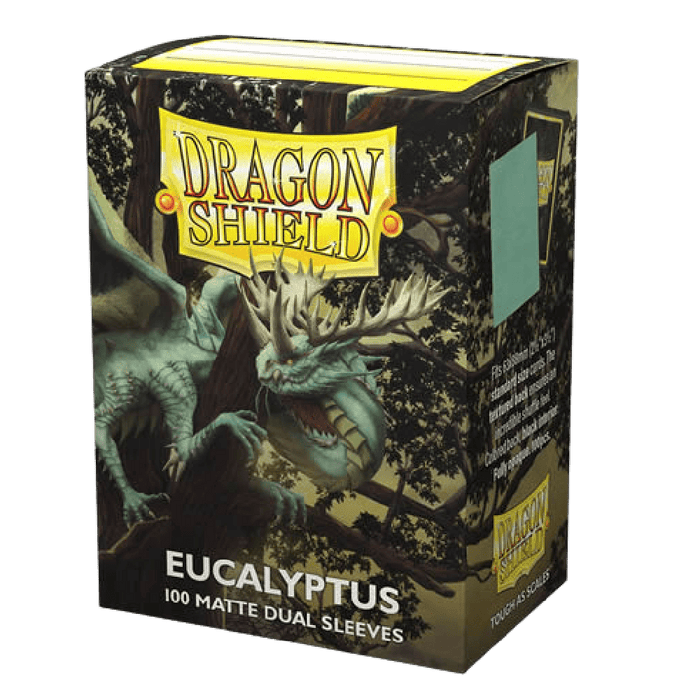 Dragon Shield Dual Matte Standard Size Sleeves - Eucalyptus (100 Pack) - EternaCards