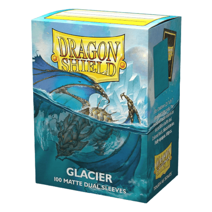 Dragon Shield Dual Matte Standard Size Sleeves - Glacier 100 Pack) - EternaCards