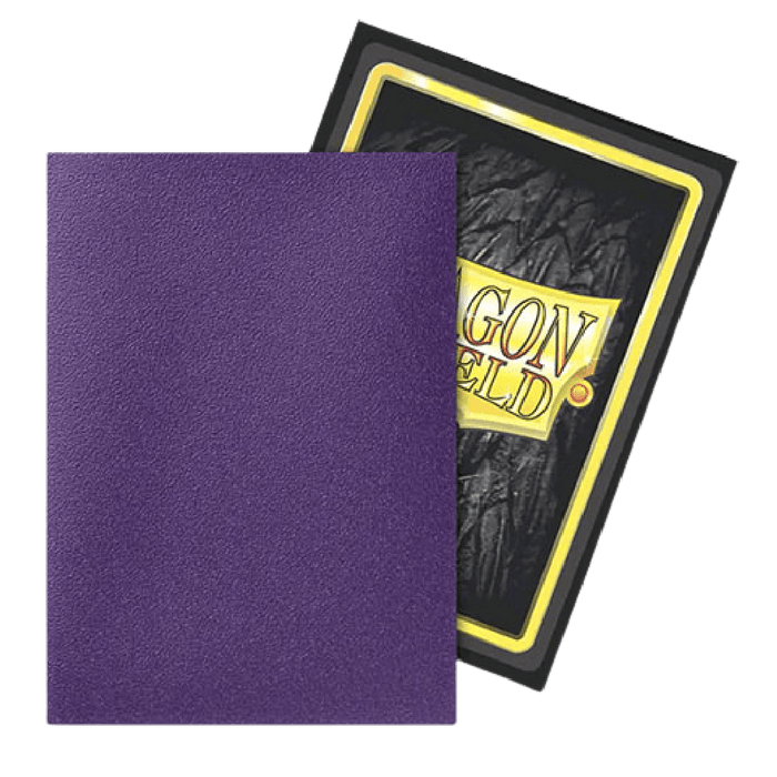 Dragon Shield Dual Matte Standard Size Sleeves - Limited Edition Metallic Soul Purple (100 Pack) - EternaCards