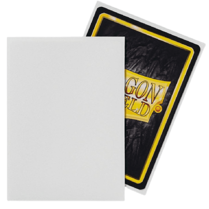 Dragon Shield Matte Standard Size Sleeves - White (100 Pack) - EternaCards
