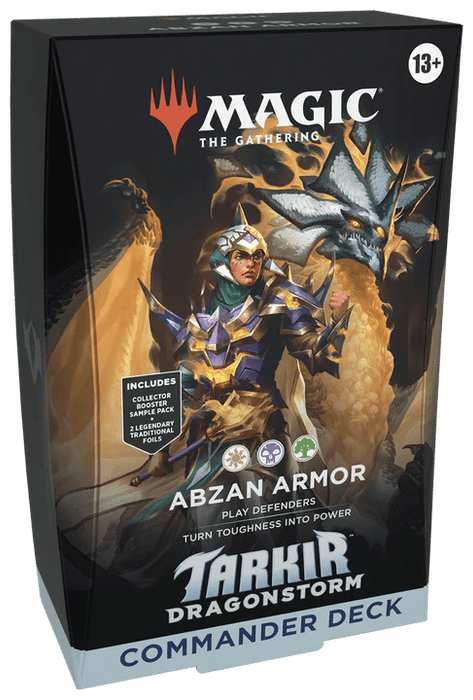 Magic: The Gathering Tarkir Dragonstorm Commander Deck Abzan Armor - EternaCards