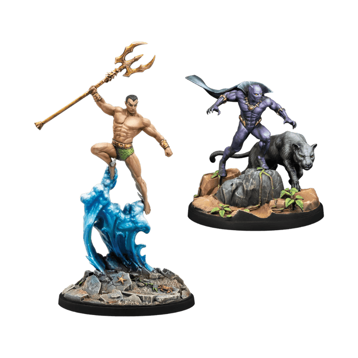 Marvel Crisis Protocol Black Panther, Chosen of Bast & Namor, The Sub - Mariner - EternaCards