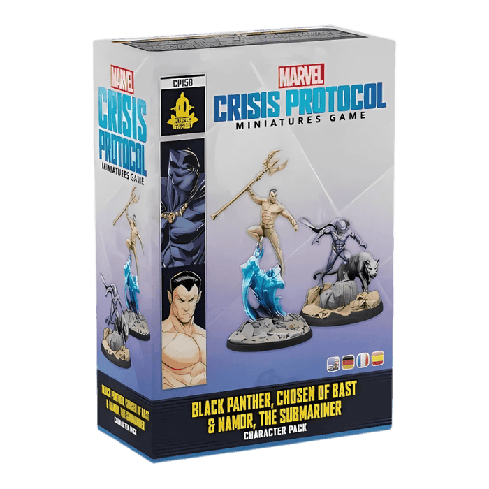 Marvel Crisis Protocol Black Panther, Chosen of Bast & Namor, The Sub - Mariner - EternaCards