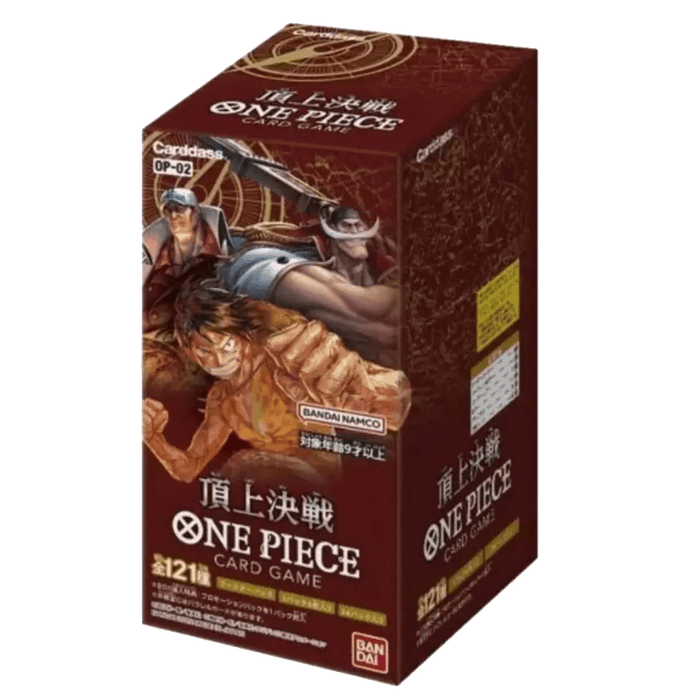 One Piece Card Game: Paramount War OP02 - Japanese Booster Box - EternaCards
