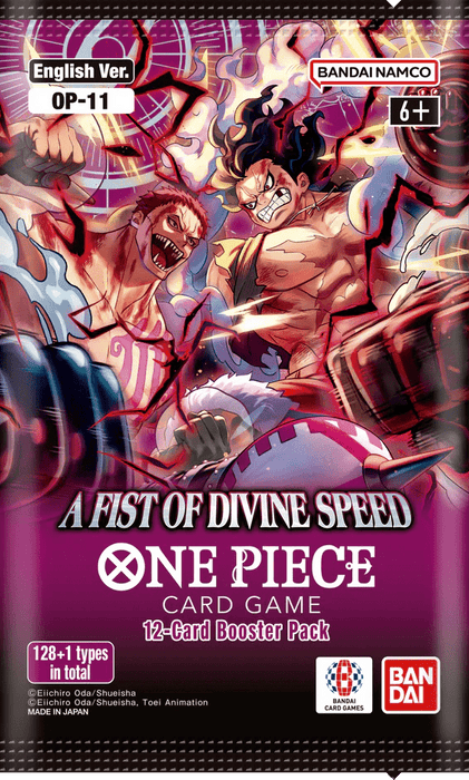One Piece OP11 Booster Box A Fist of Devine Speed (English) - EternaCards