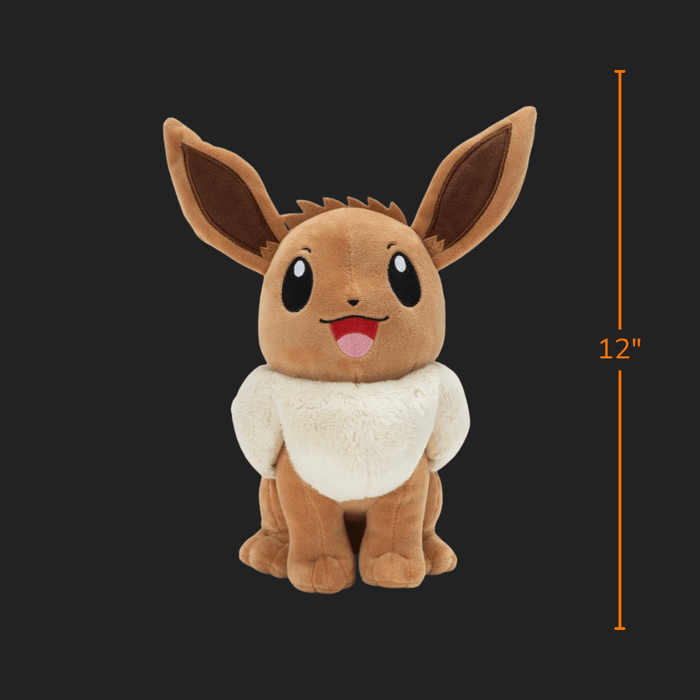 Pokemon 12in Plush Eevee 2 - EternaCards