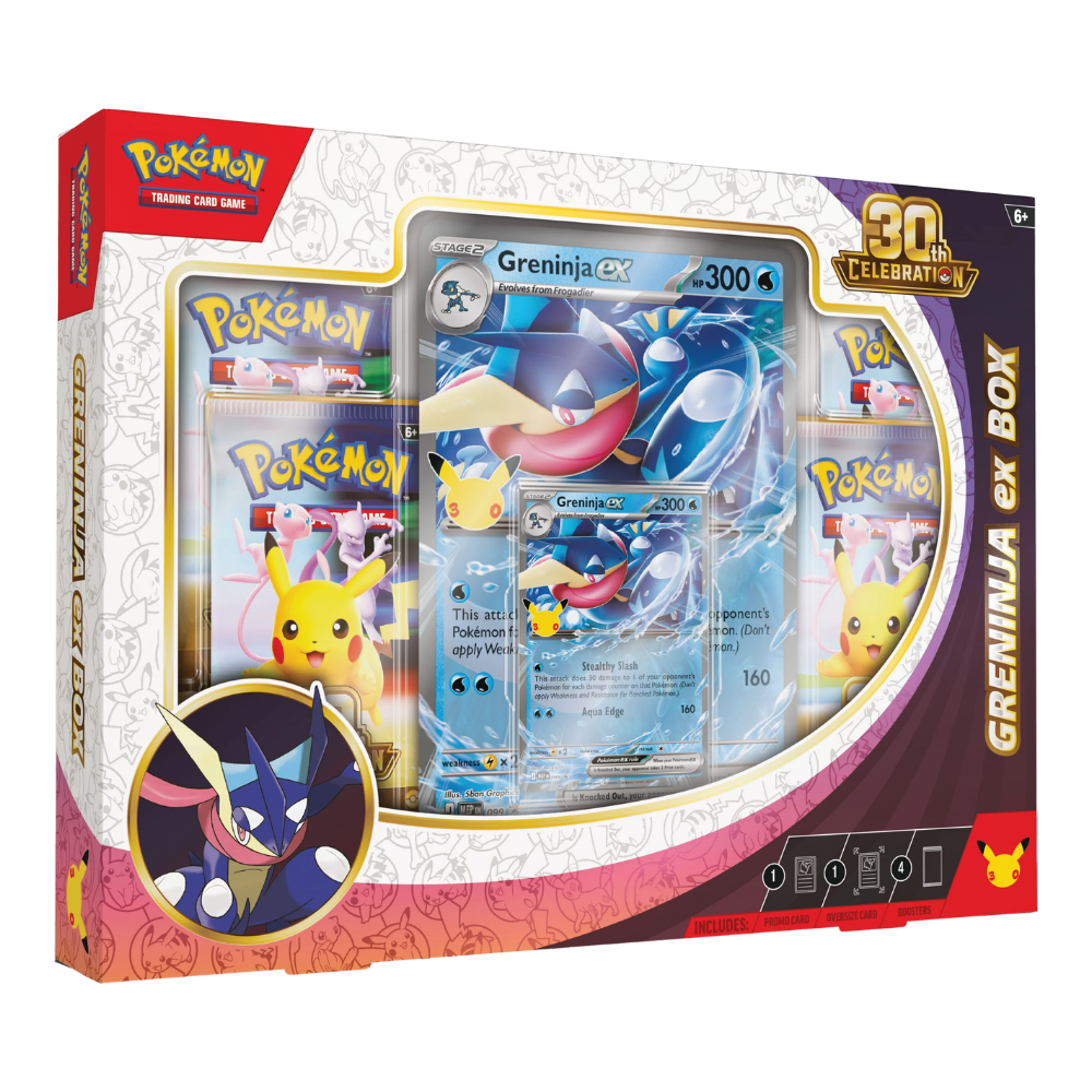 Pokemon 30th Celebration ex Box (Greninja) - EternaCards