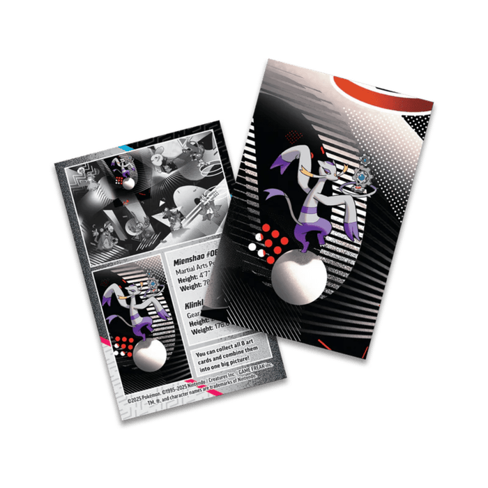 Pokemon Black Bolt & White Flare Unova Mini Tin - EternaCards