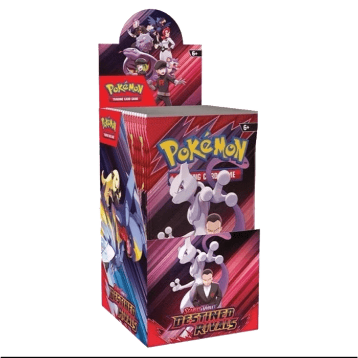 Pokemon Destined Rivals Half Booster Box (18 Packs) - EternaCards
