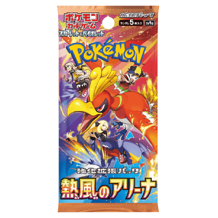 Pokemon Heatwave Arena Japanese Booster Pack - sv9a - EternaCards