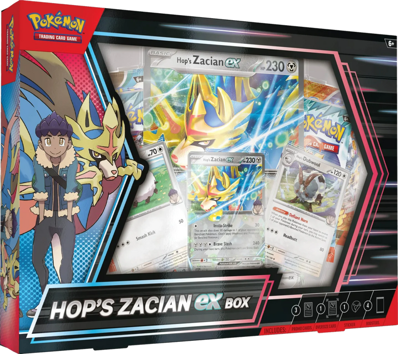 Pokemon Hop's Zacian EX Collection Box - EternaCards