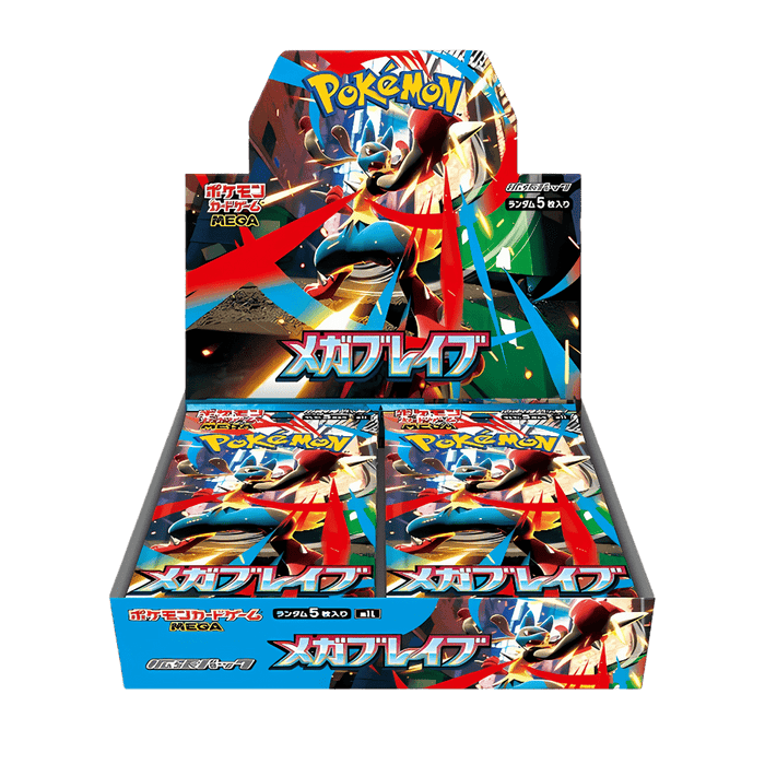 Pokemon Mega Brave Japanese Booster Box - m1L - EternaCards