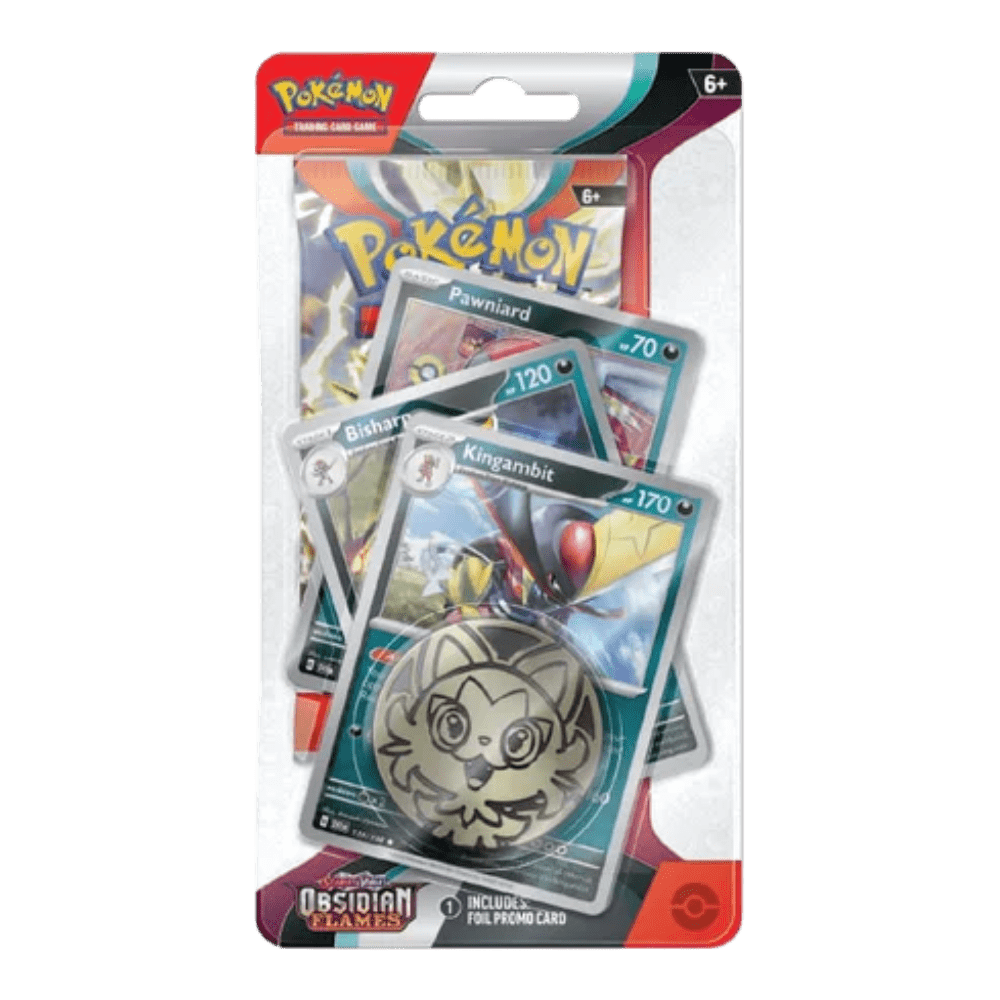 Pokemon Obsidian Flames Premium Checklane Blister (Annihilape/Kingambit) - EternaCards