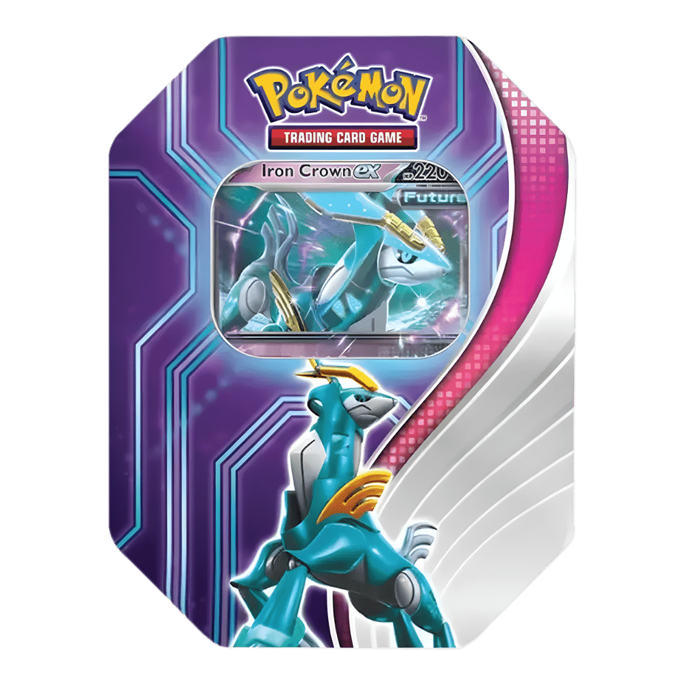 Pokemon Paradox Destinies Tin - Iron Crown - EternaCards