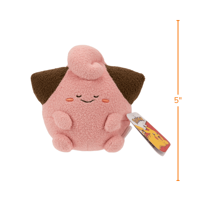 Pokemon Plushie Sleeping Cleffa 5 Inch - EternaCards