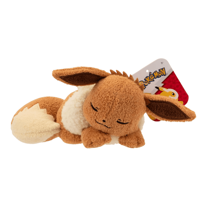 Pokemon Plushie Sleeping Eevee 5 Inch - EternaCards