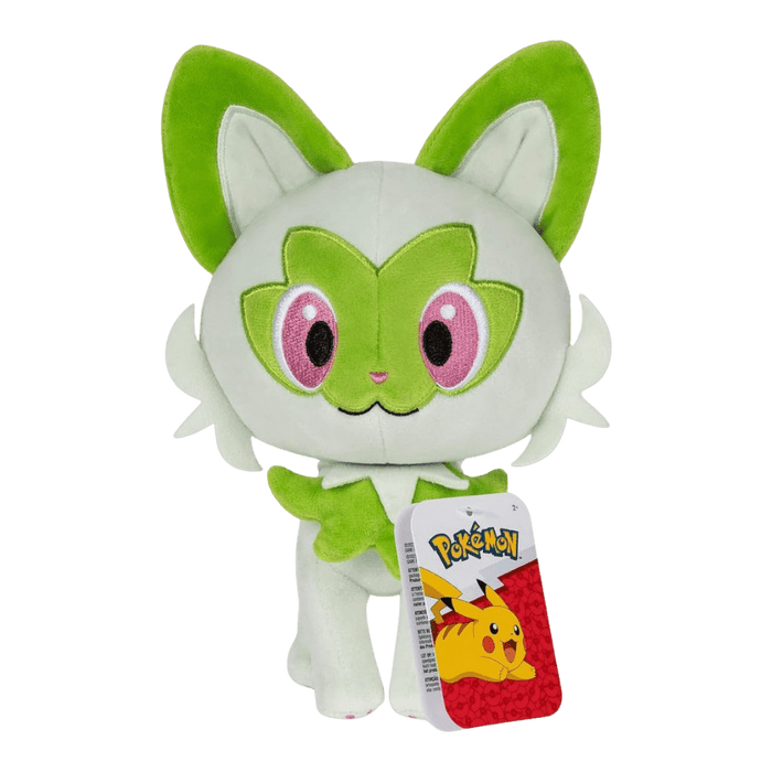 Pokemon Plushie Sprigatito 8 Inch - EternaCards