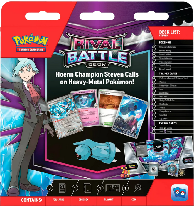 Pokemon Rival Battle Deck (Steven) - EternaCards