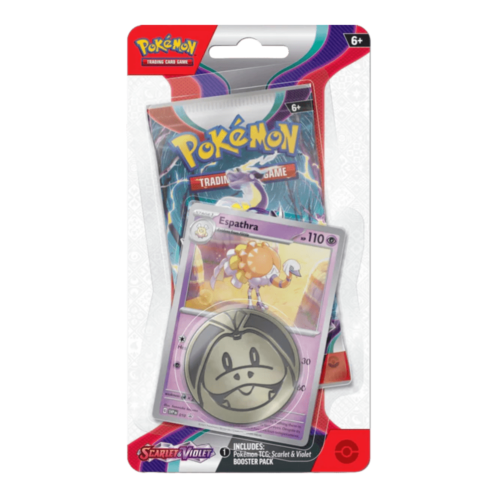 Pokemon Scarlet & Violet Base Set Premium Checklane Blister (Espathra) - EternaCards