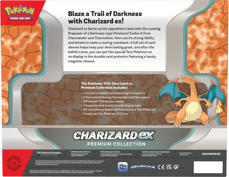 Pokemon TCG: Charizard EX Premium Collection Box - EternaCards