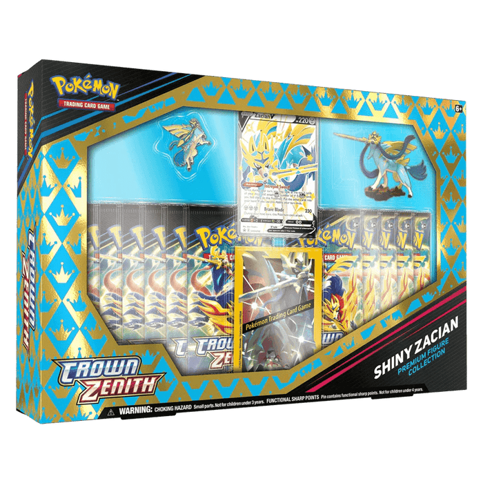 Pokemon TCG: Crown Zenith Premium Figure Collection - Zacian V - EternaCards