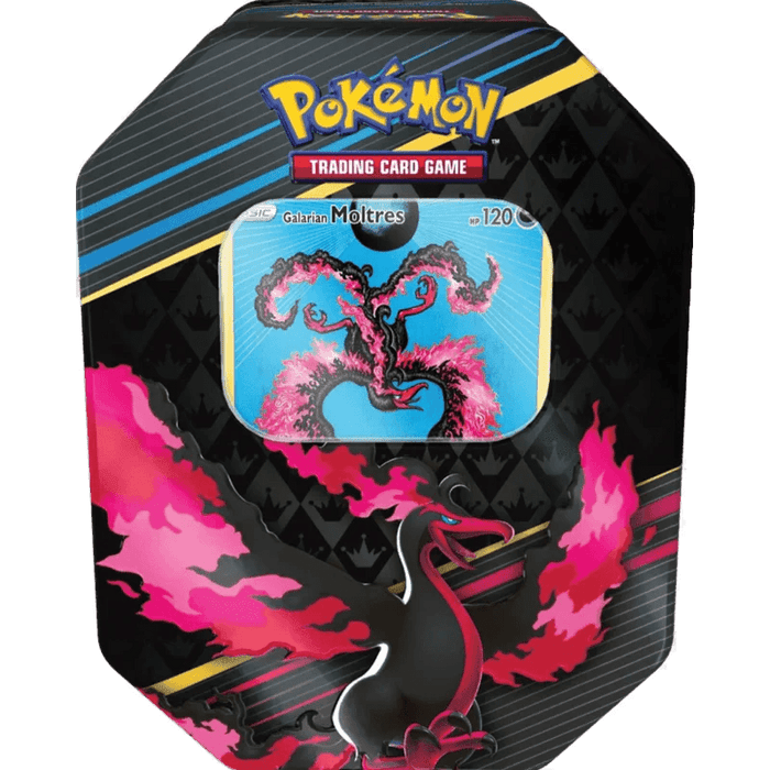 Pokemon TCG: Crown Zenith Tin - Galarian Moltres - EternaCards