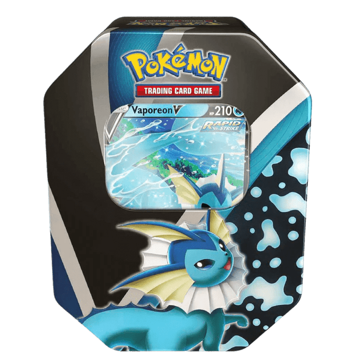 Pokemon TCG: Eevee Evolutions Tin - Vaporeon - EternaCards