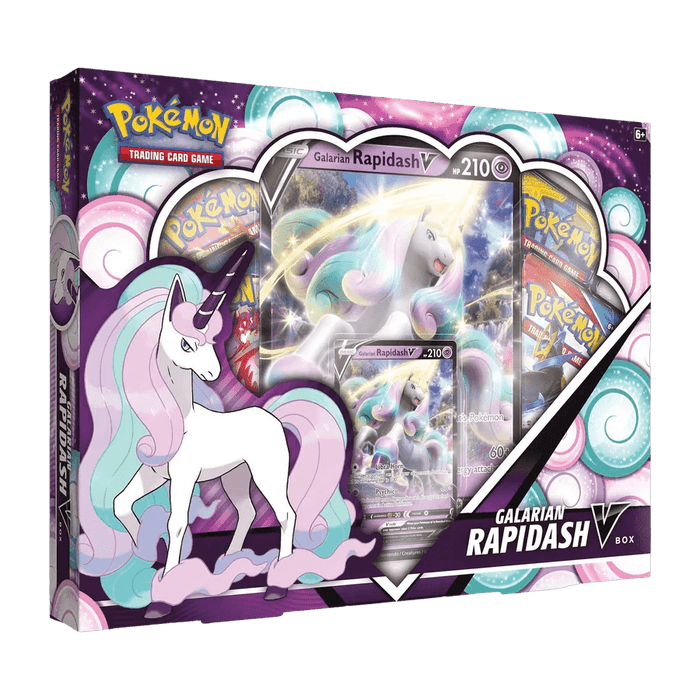 Pokemon TCG: Galarian Rapidash V Collection Box - EternaCards
