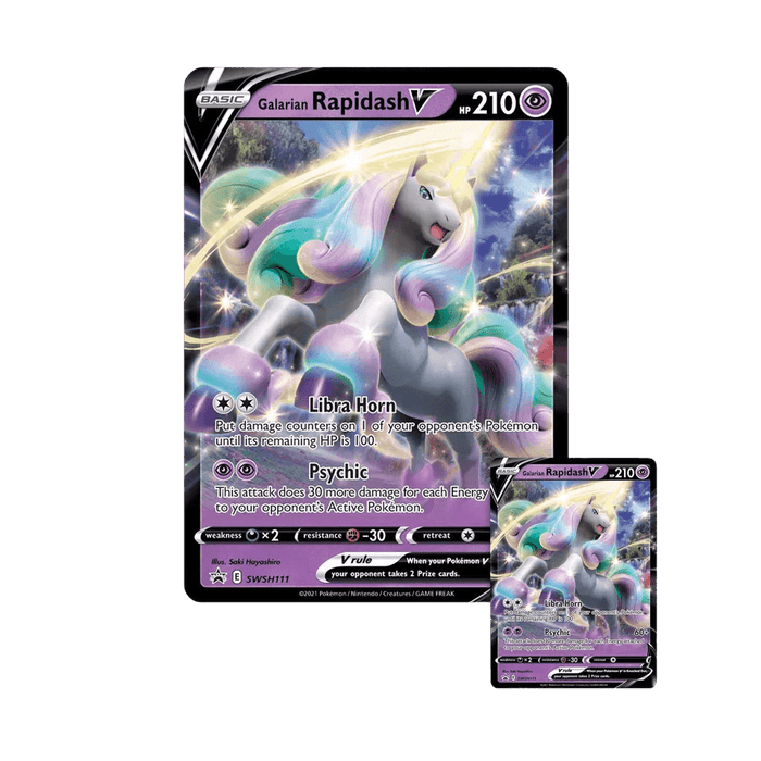 Pokemon TCG: Galarian Rapidash V Collection Box - EternaCards