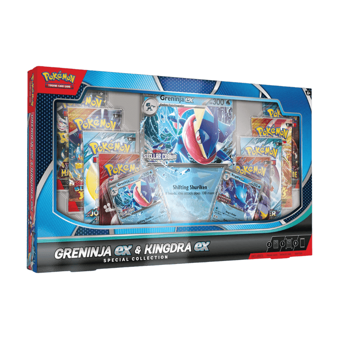 Pokemon TCG: Greninja ex/ Kingdra ex Special Collection (Retail Exclusive) - EternaCards