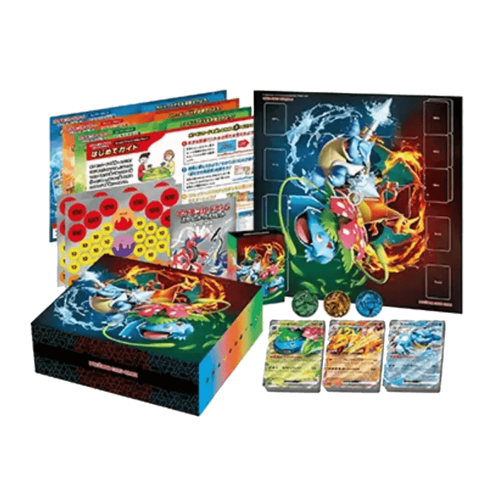 Pokemon TCG: Japanese Special Deck Set ex - Venusaur, Charizard & Blastoise - EternaCards