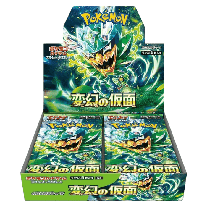 Pokemon Mask of Change Japanese Booster Box - Eterna Cards