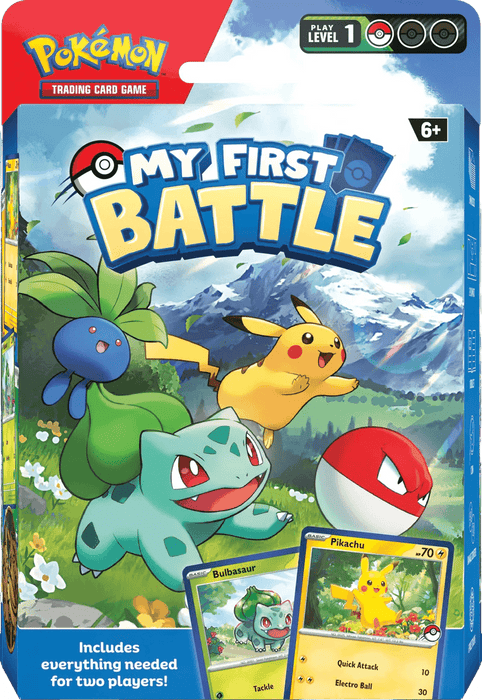 Pokemon TCG - My First Battle - Bulbasaur vs Pikachu - EternaCards
