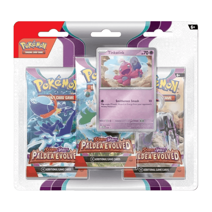 Pokemon TCG: Paldea Evolved - 3 - Pack Blister - Tinkatink - EternaCards