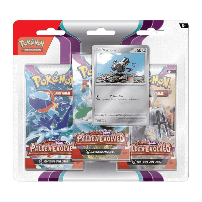 Pokemon TCG: Paldea Evolved - 3 - Pack Blister - Varoom - EternaCards