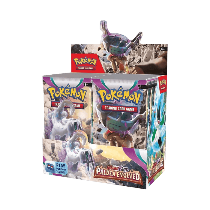 Pokemon Paldea Evolved Booster Box (36 Packs) - Eterna Cards