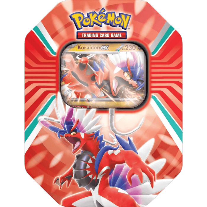Pokemon TCG: Paldea Legends Tin - Koraidon - EternaCards