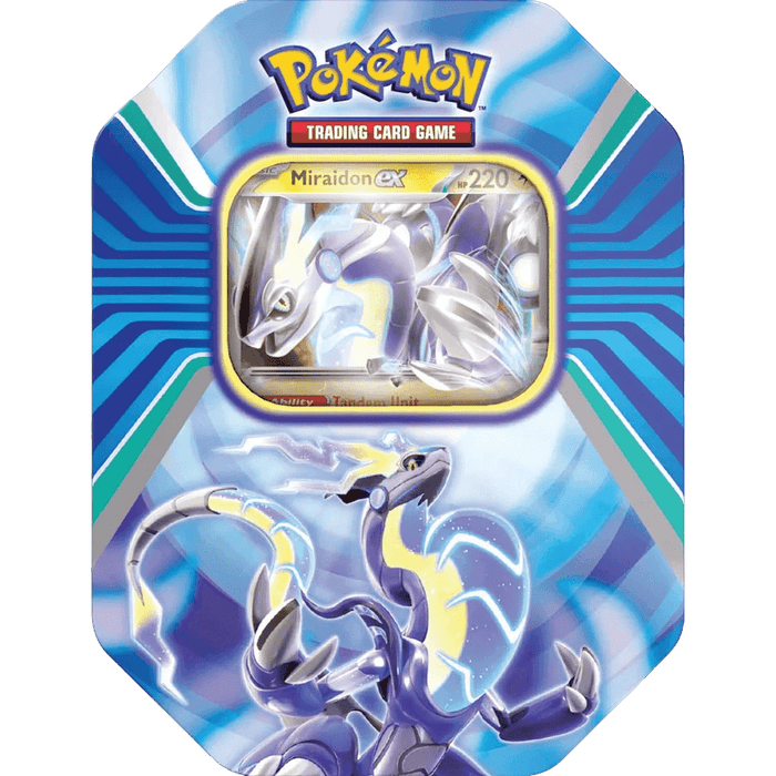 Pokemon TCG: Paldea Legends Tin - Miraidon - EternaCards