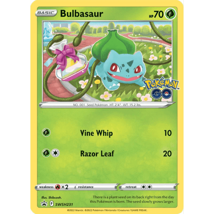 Pokemon TCG: Pokémon GO Pin Collection - Bulbasaur - EternaCards