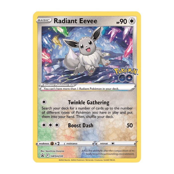 Pokemon TCG: Pokémon GO Premium Collection Box - Radiant Eevee - EternaCards