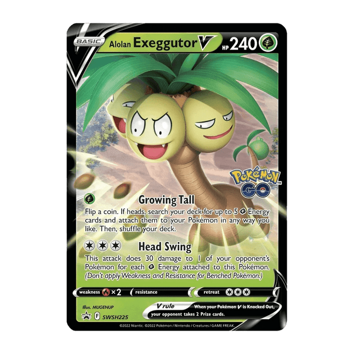 Pokemon TCG: Pokémon GO Special Collection Box - Alolan Exeggutor V - EternaCards