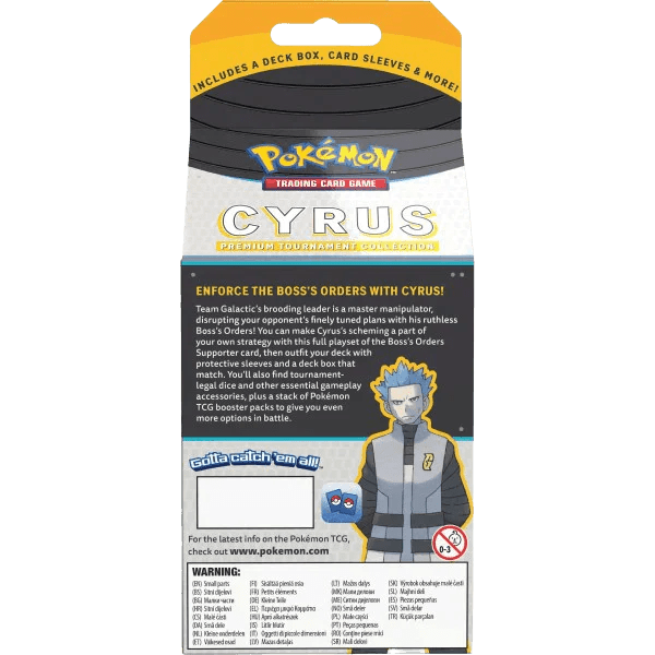 Pokemon TCG: Premium Tournament Collection Box - Cyrus - EternaCards