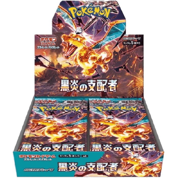 Pokemon Ruler of the Black Flame Japanese Booster Box - Eterna Cards
