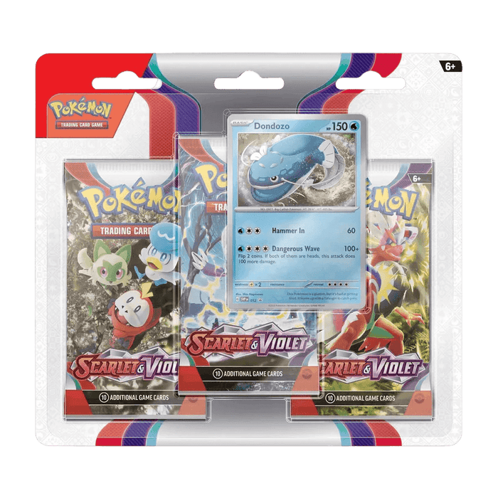 Pokemon TCG: Scarlet & Violet Base Set - 3 - Pack Blister - Dondozo - EternaCards