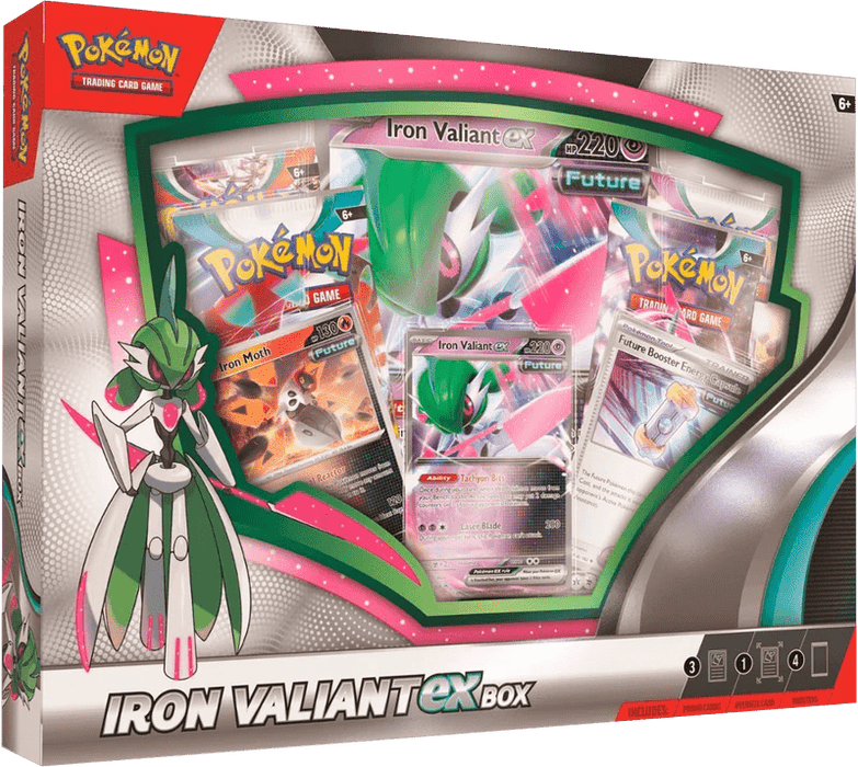 Pokemon TCG - Scarlet & Violet - Iron Valiant ex Collection Box - EternaCards